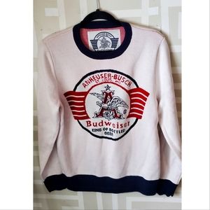 ANHEUSER-BUSCH Budweiser Pullover Sweater